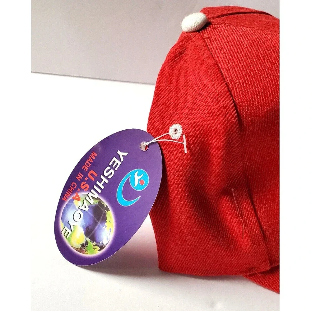 Jeff Gordon NASCAR Hat Cap Racing Champion #24 Hat NWT Red‎ & White